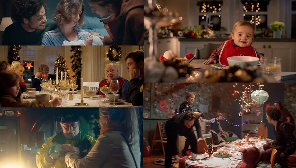 overzicht van Nederlandse supermarkten kerst reclames 2019